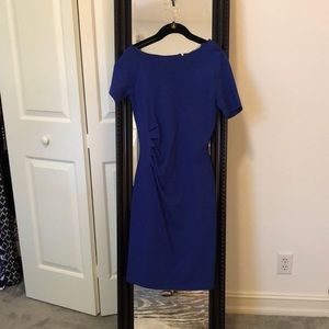 Reiss size 6 blue body con midi dress